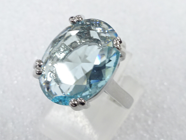 COLORED STONE FASHION RING / JP SIZE 12